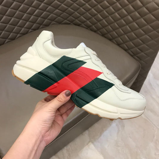 GUCCI RHYTON WEB PRINT SNEAKER