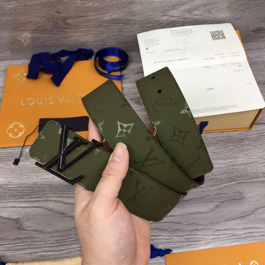 LOUIS VUITTON LV PYRAMIDE 40MM REVERSIBLE BELT