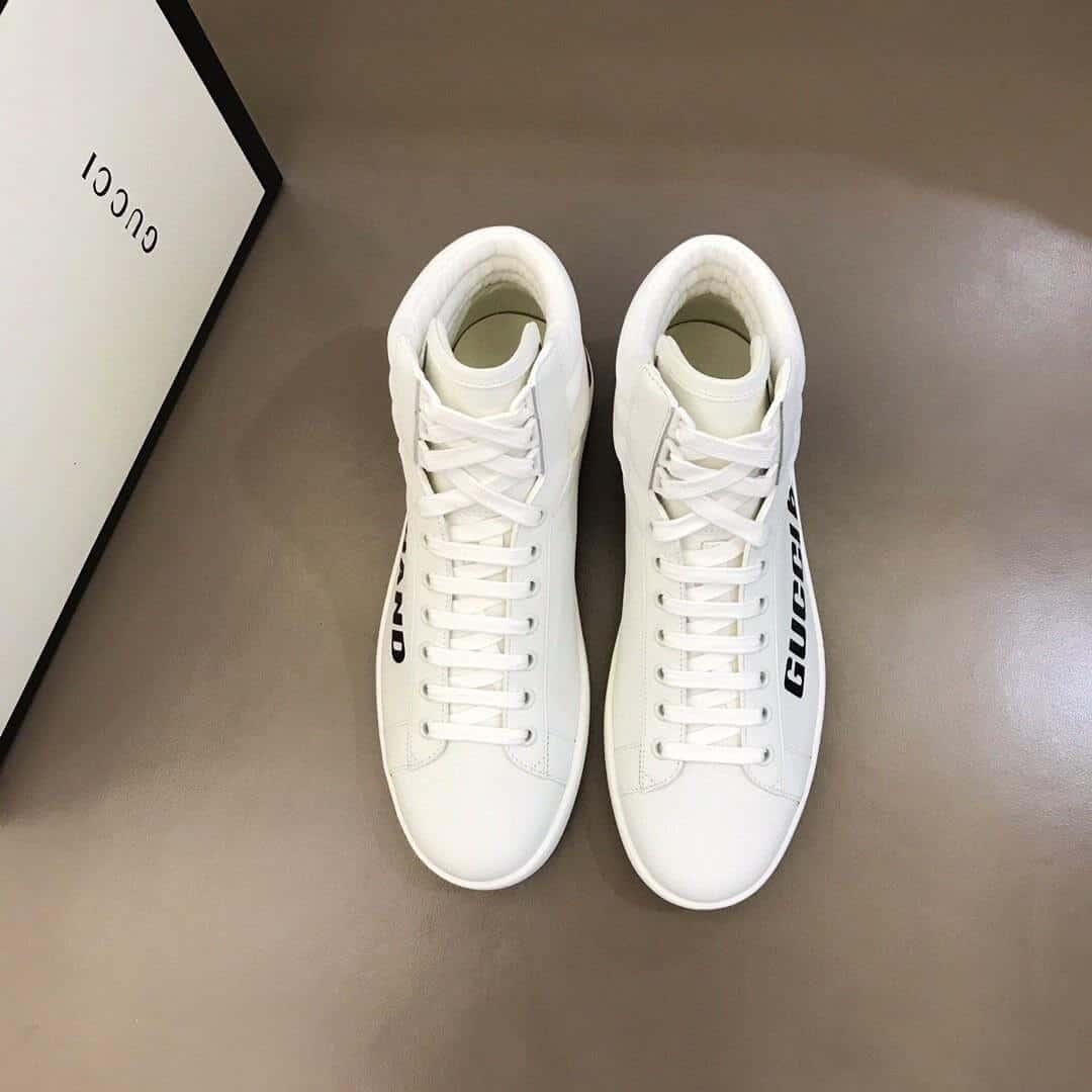 GUCCI ACE BAND HIGH-TOP SNEAKER
