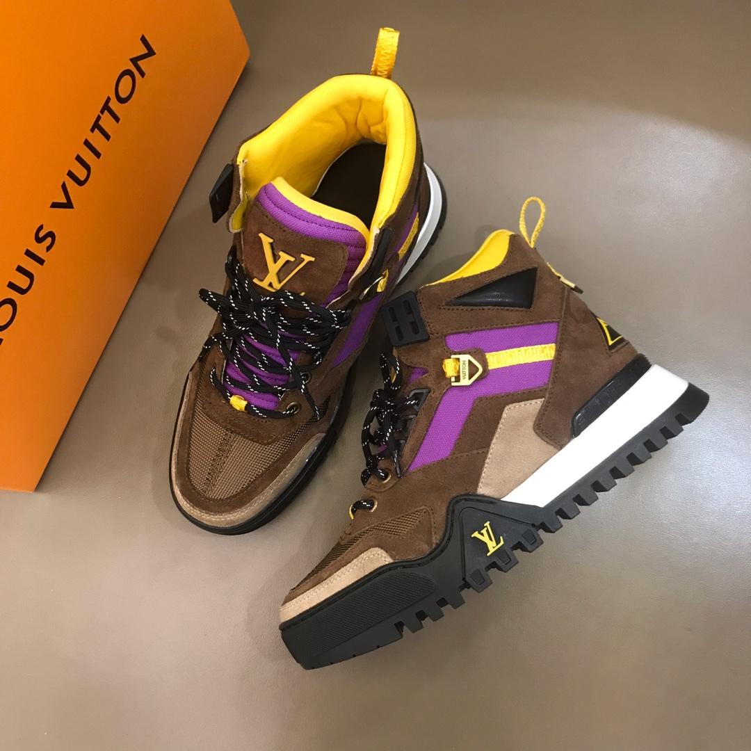 LOUIS VUITTON HIKING ANKLE BOOTS