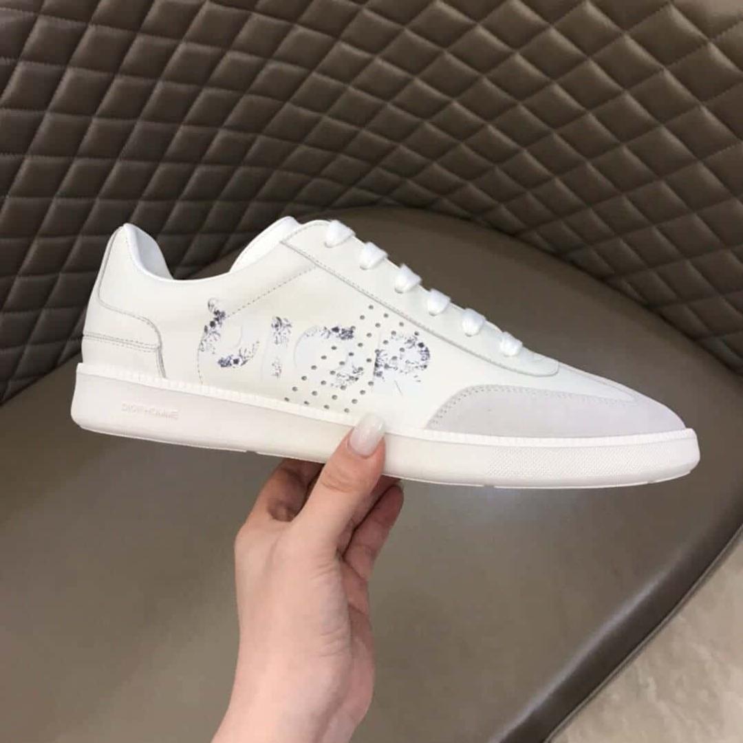DIOR WHITE B01 DANIEL ASHAM LOGO