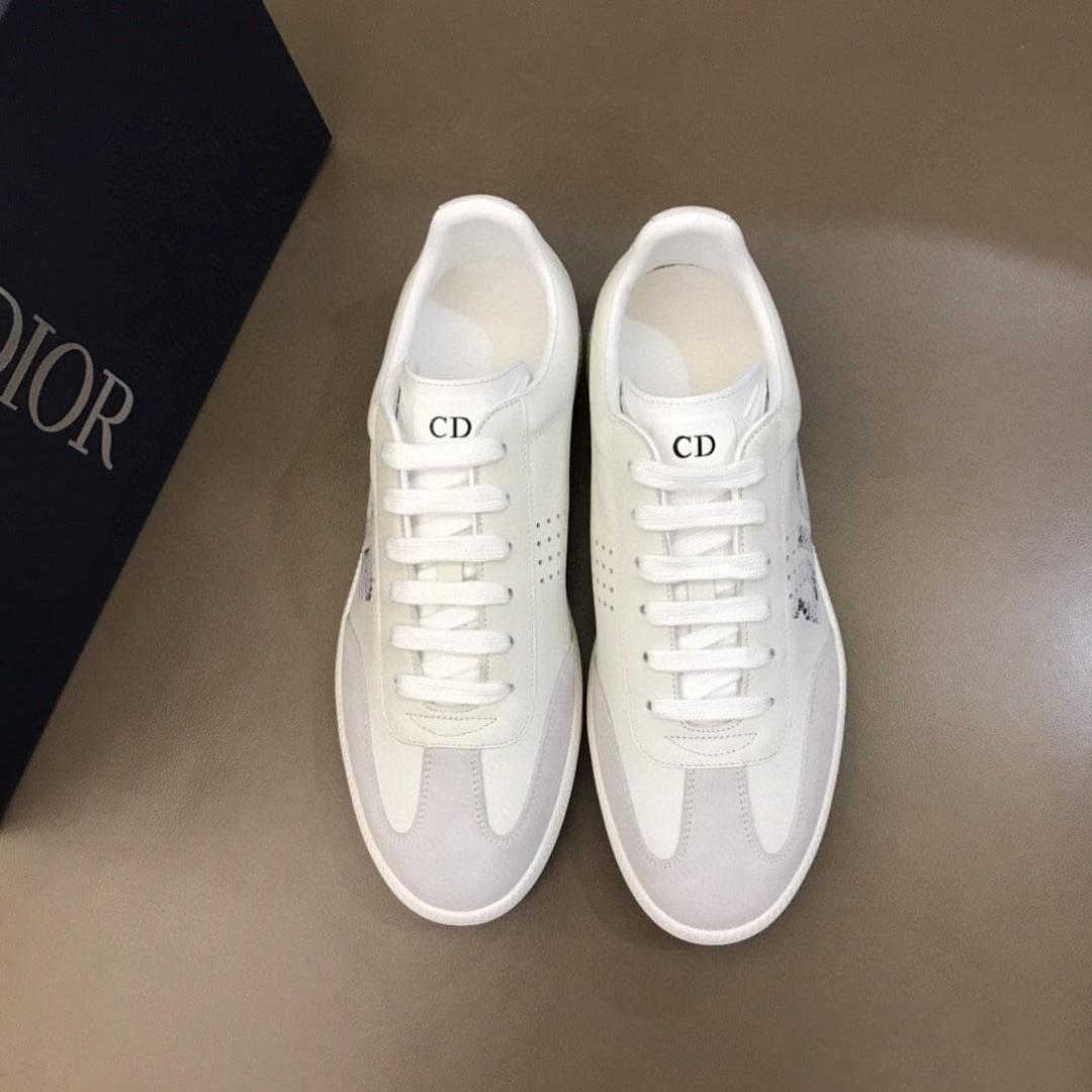 DIOR WHITE B01 DANIEL ASHAM LOGO