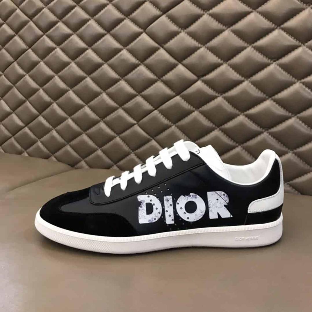DIOR BLACK B01 DANIEL ASHAM LOGO