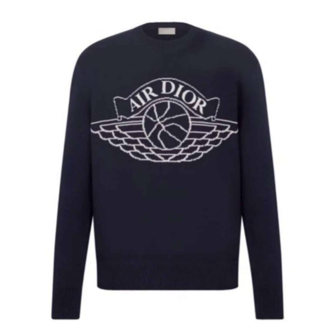 DIOR X JORDAN WINGS SWEATER NAVY