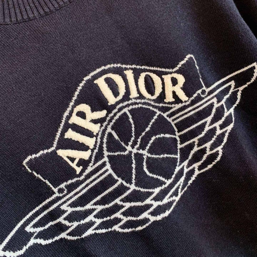 DIOR X JORDAN WINGS SWEATER NAVY