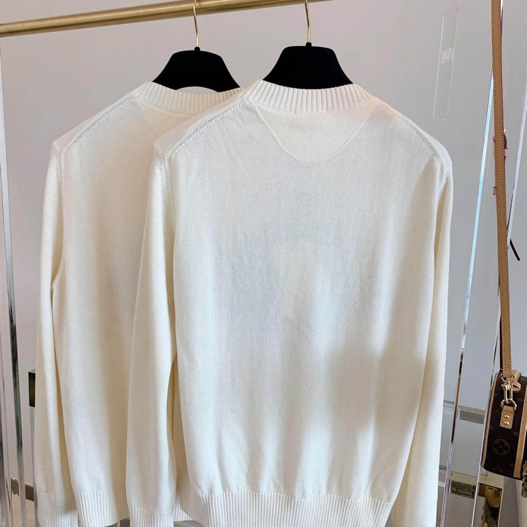 DIOR X JORDAN WINGS SWEATER WHITE