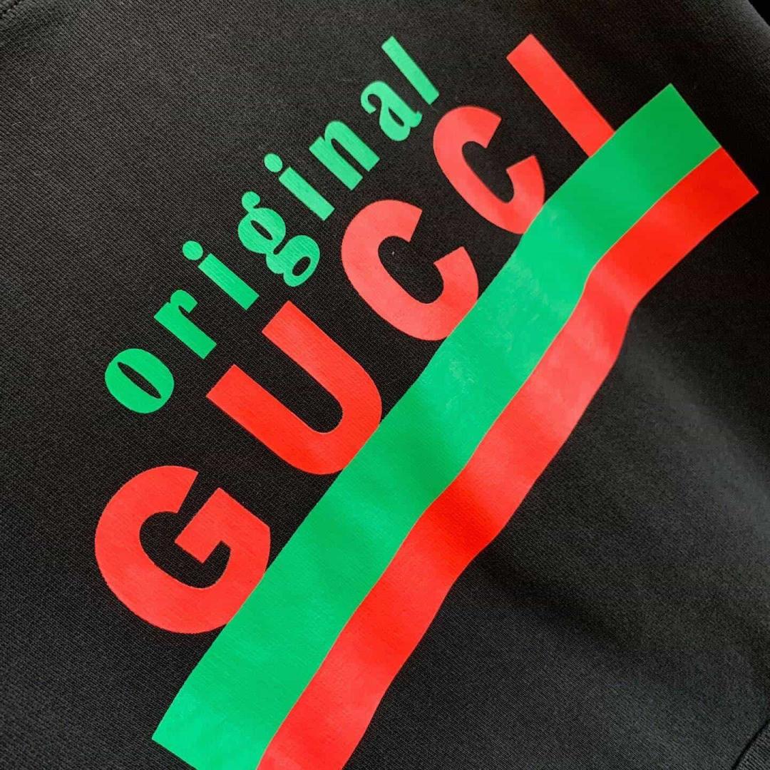 GUCCI BLACK 'ORIGINAL GUCCI' HOODIE