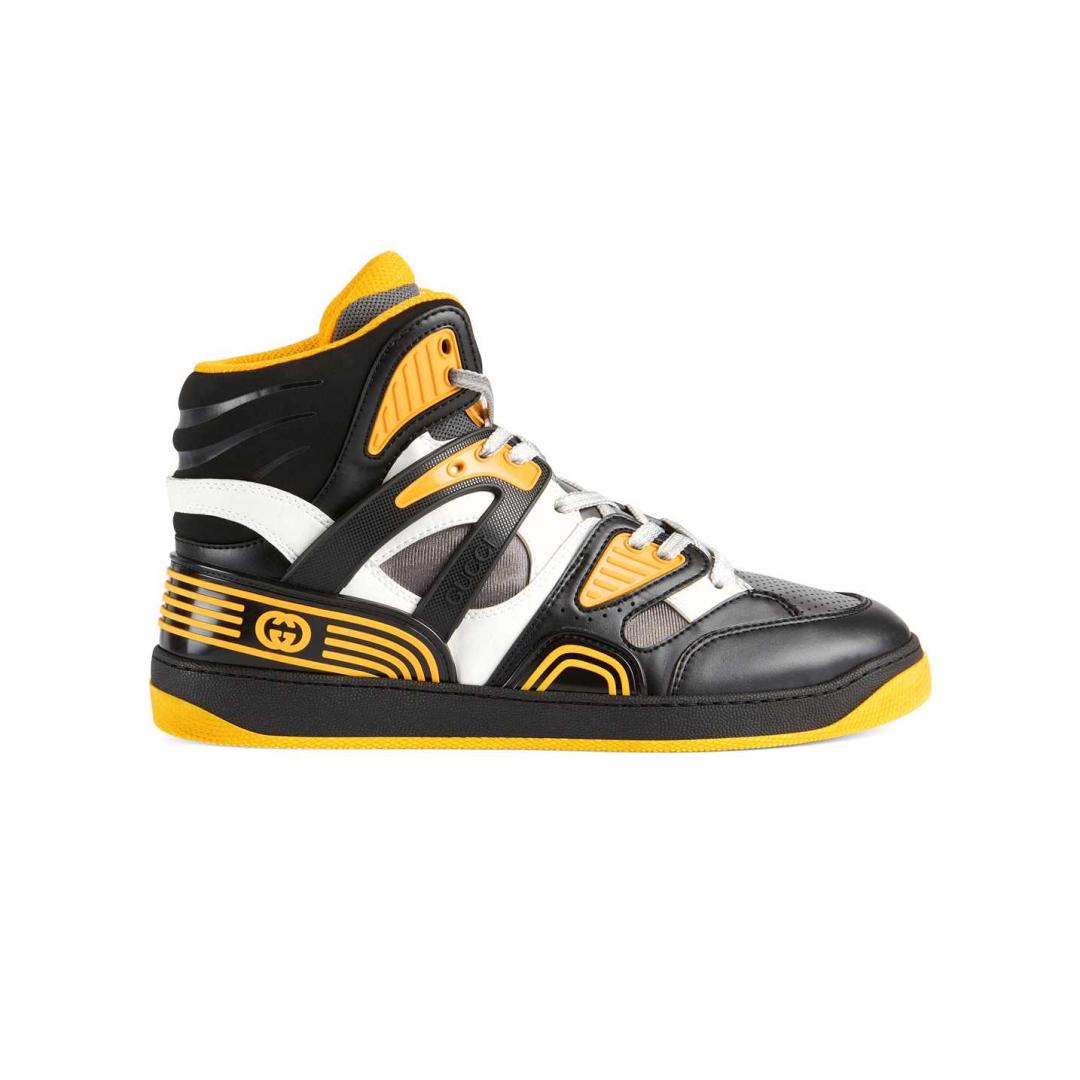 GUCCI BASKET SNEAKERS BLACK DEMETRA