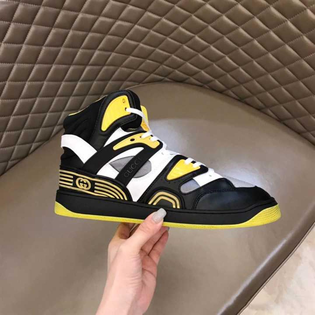 GUCCI BASKET SNEAKERS BLACK DEMETRA