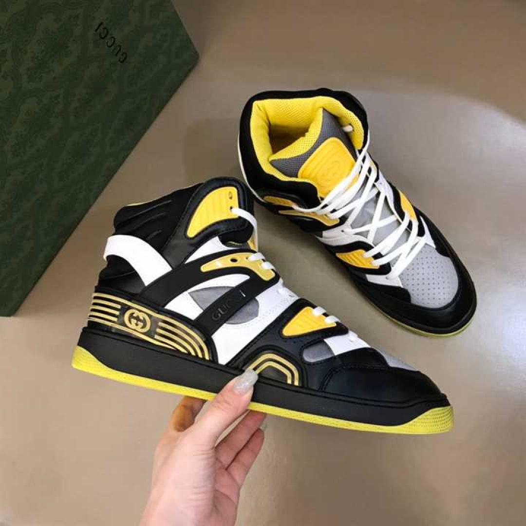 GUCCI BASKET SNEAKERS BLACK DEMETRA
