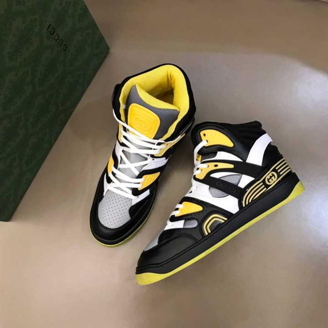 GUCCI BASKET SNEAKERS BLACK DEMETRA