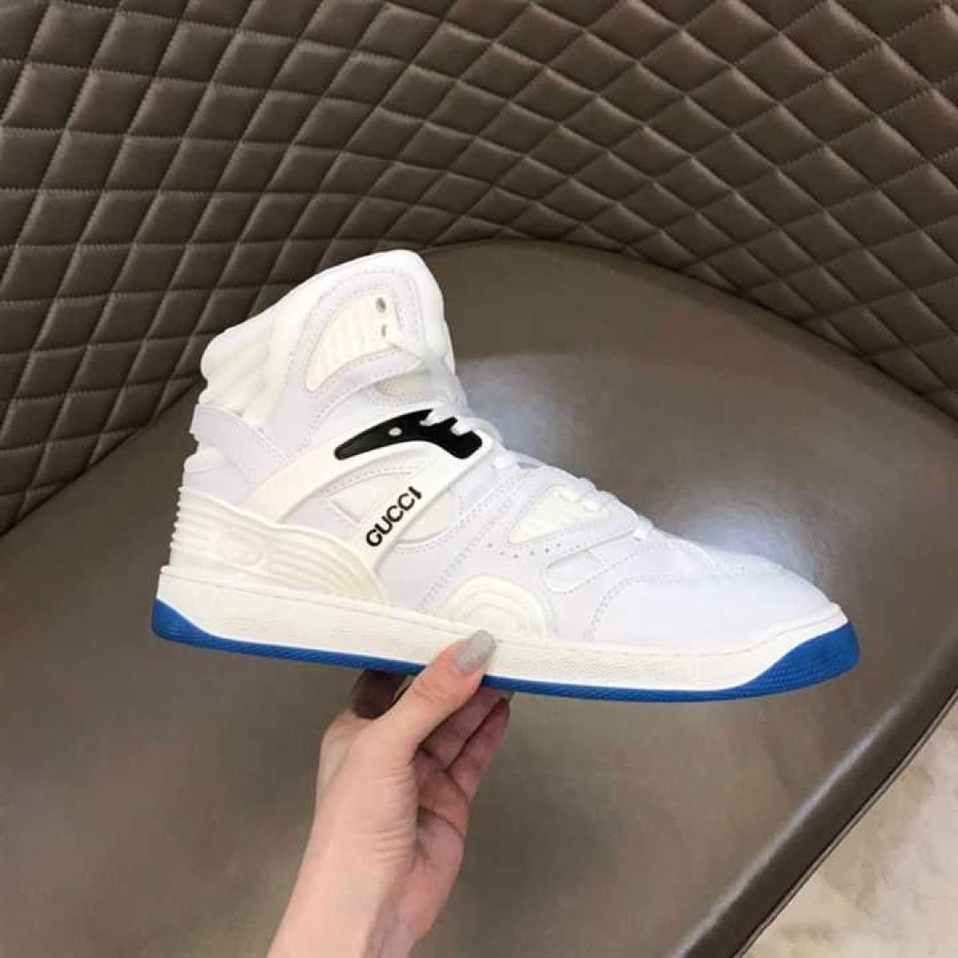 GUCCI BASKET SNEAKERS WHITE DEMETRA