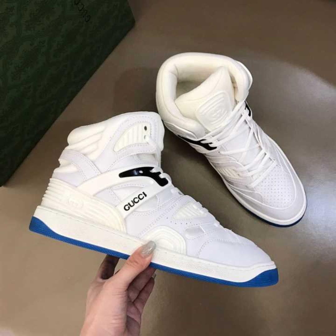 GUCCI BASKET SNEAKERS WHITE DEMETRA