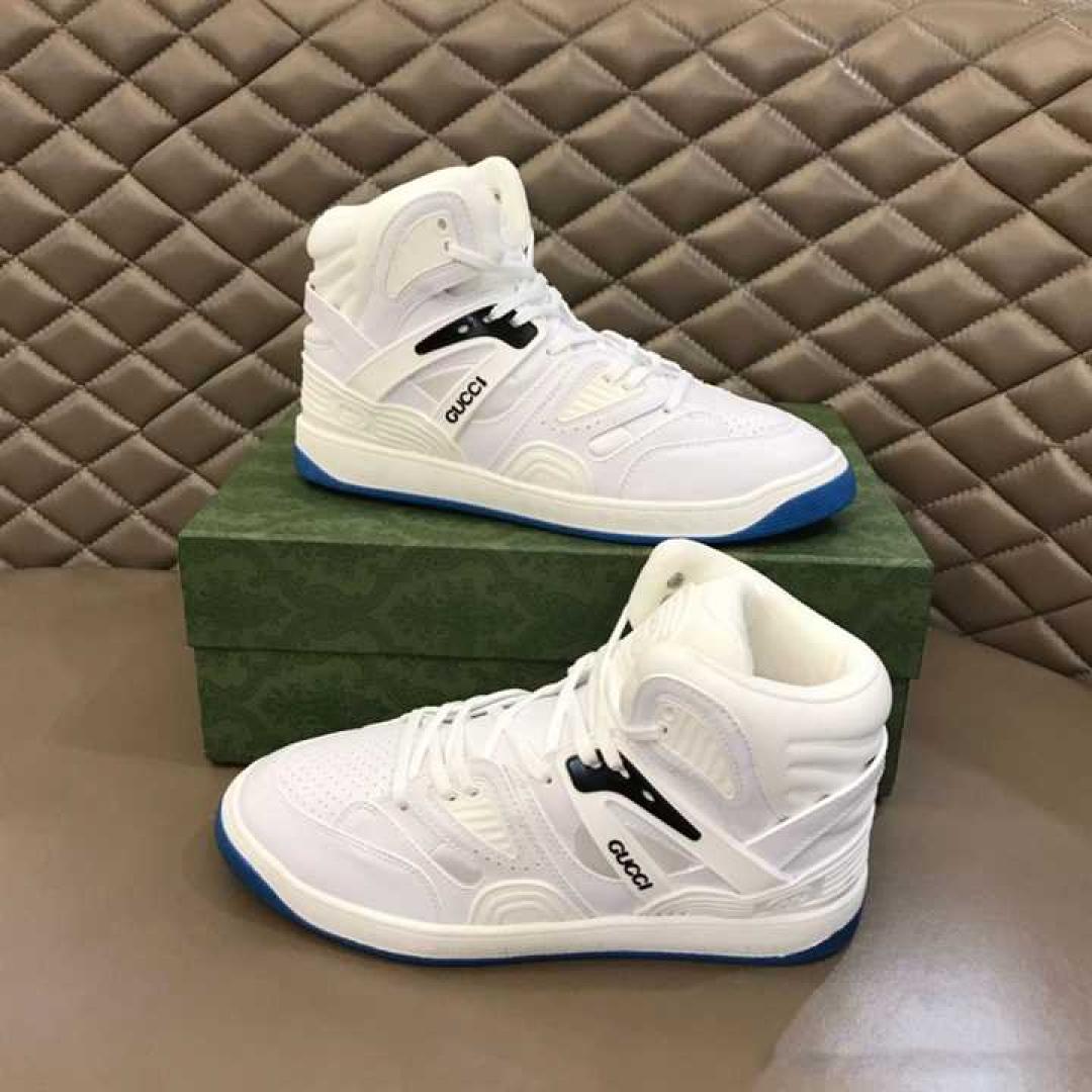 GUCCI BASKET SNEAKERS WHITE DEMETRA
