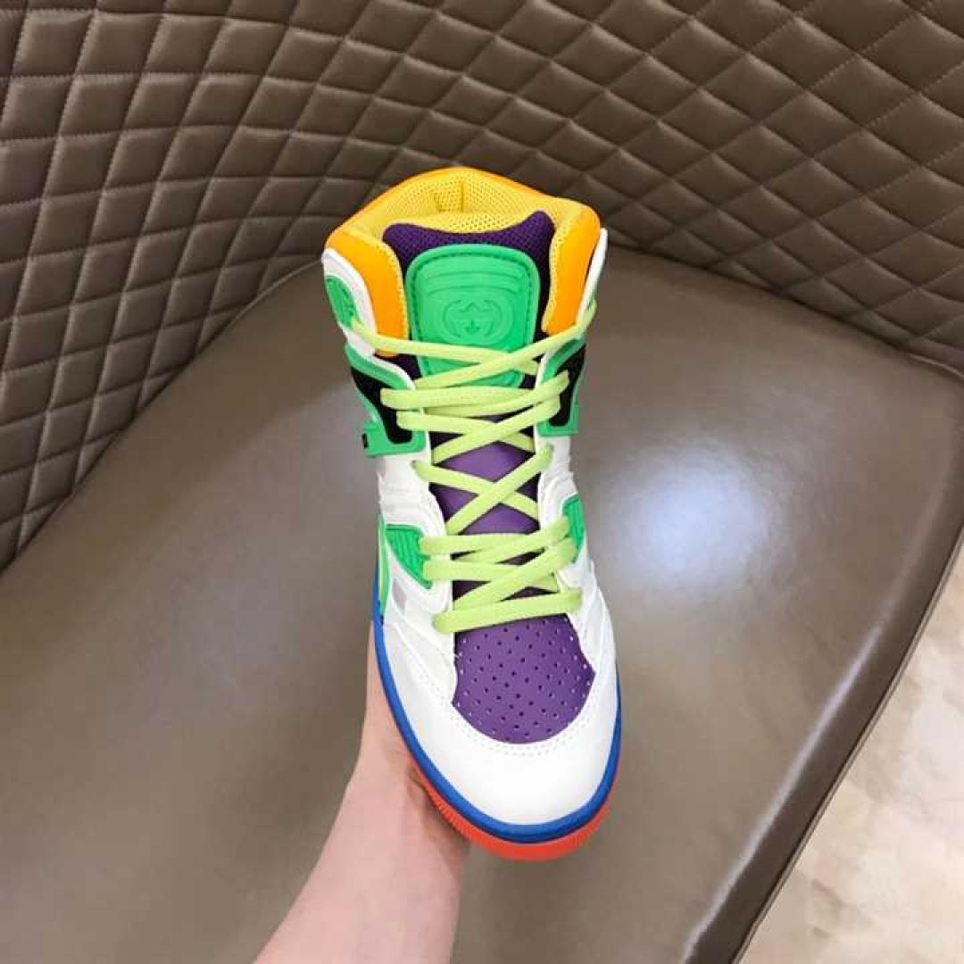 GUCCI BASKET SNEAKERS WHITE DEMETRA