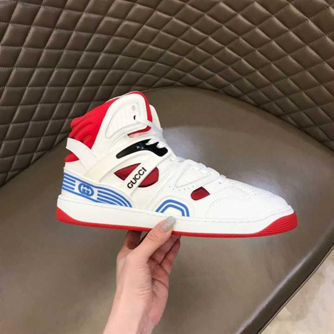 GUCCI BASKET SNEAKERS WHITE DEMETRA