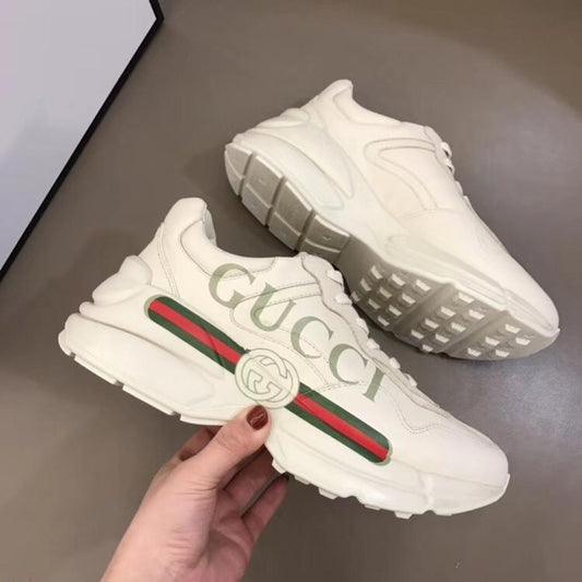 GUCCI RHYTON LEATHER SNEAKER