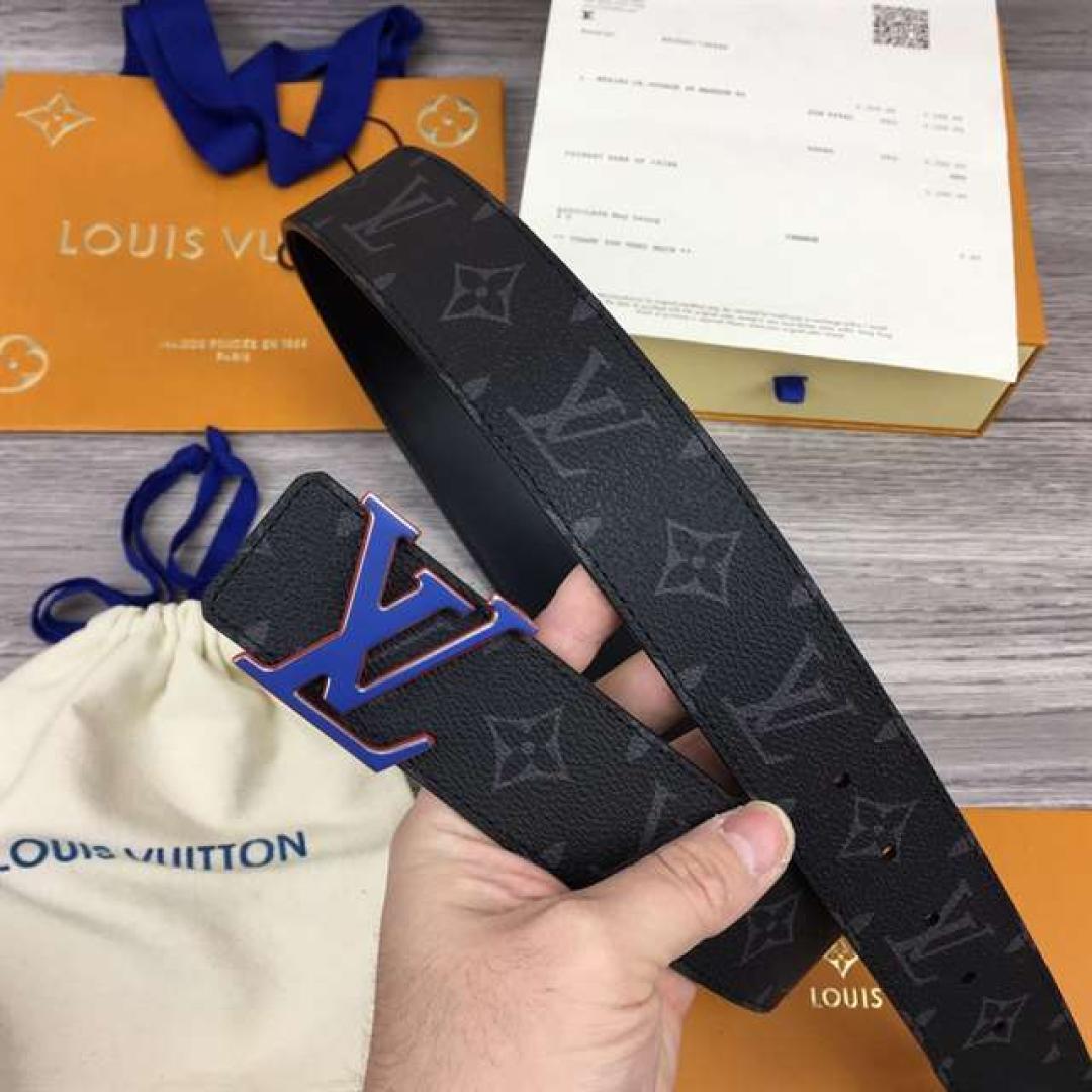 LOUIS VUITTON INITIALES 40MM REVERSIBLE MONOGRAM CANVAS BELT