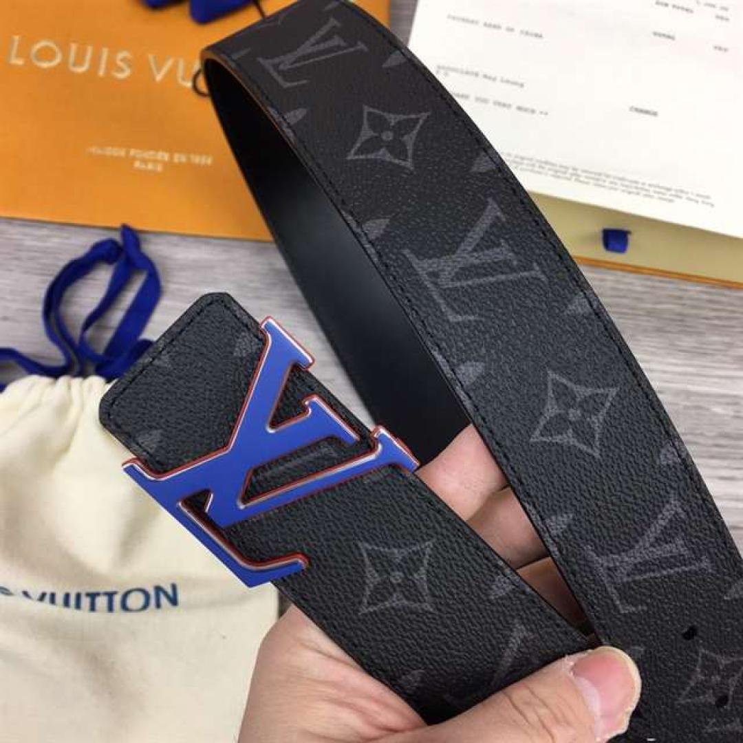 LOUIS VUITTON INITIALES 40MM REVERSIBLE MONOGRAM CANVAS BELT