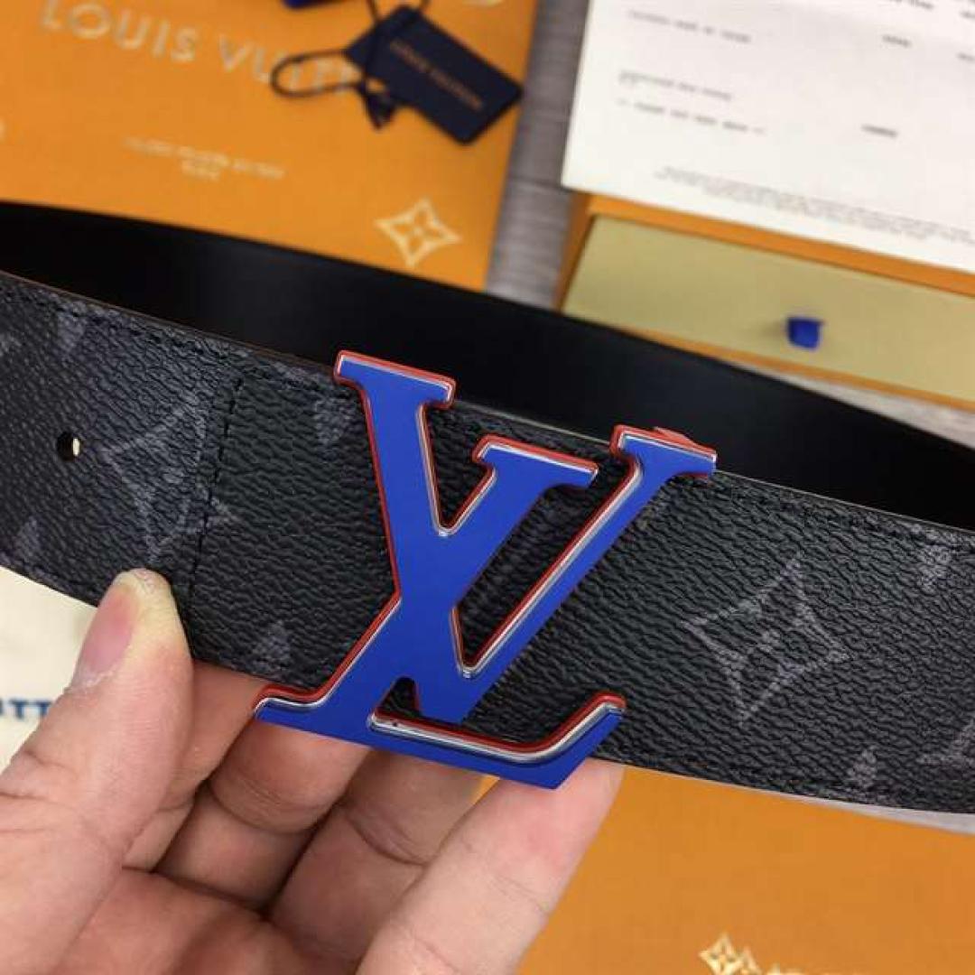 LOUIS VUITTON INITIALES 40MM REVERSIBLE MONOGRAM CANVAS BELT