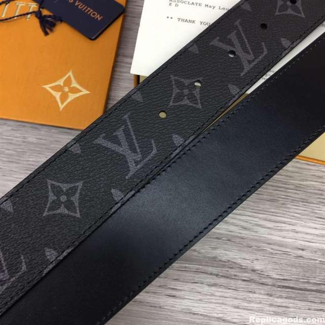 LOUIS VUITTON INITIALES 40MM REVERSIBLE MONOGRAM CANVAS BELT