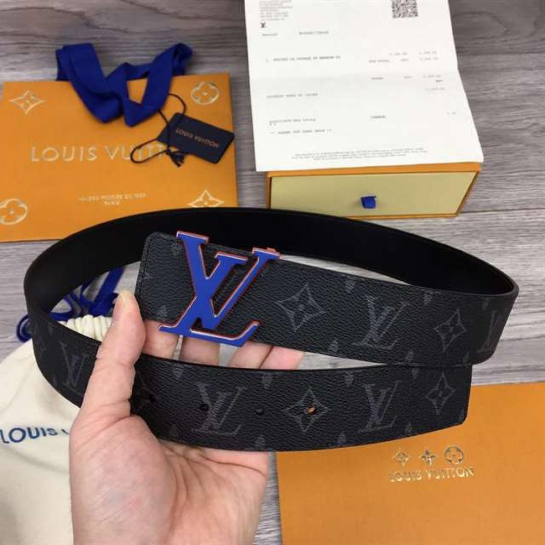 LOUIS VUITTON INITIALES 40MM REVERSIBLE MONOGRAM CANVAS BELT