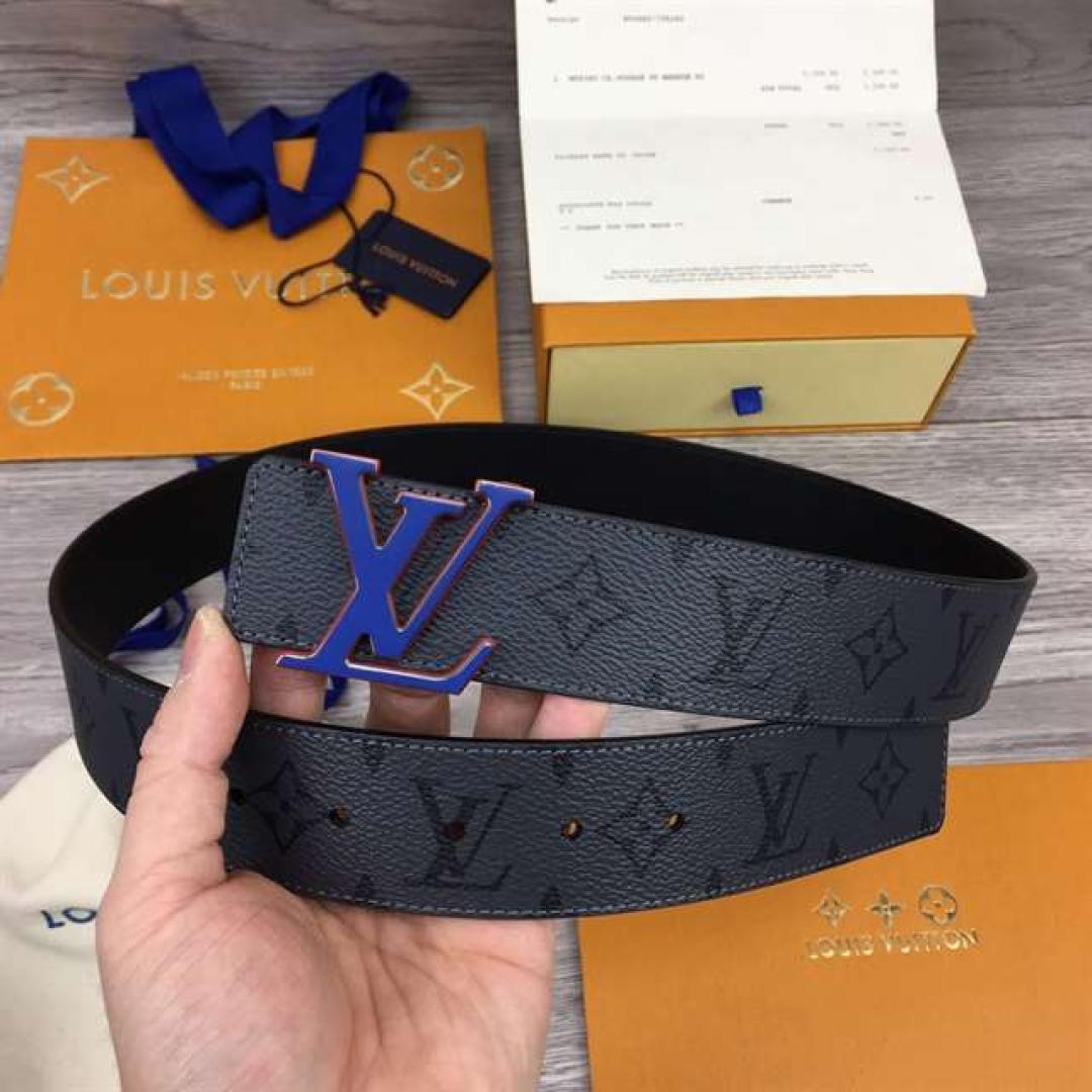 LOUIS VUITTON INITIALES 40MM REVERSIBLE MONOGRAM CANVAS BELT