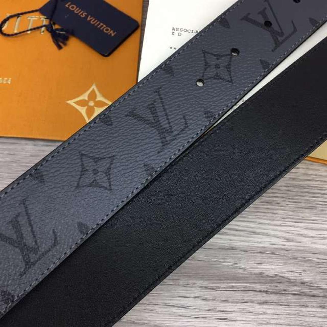 LOUIS VUITTON INITIALES 40MM REVERSIBLE MONOGRAM CANVAS BELT