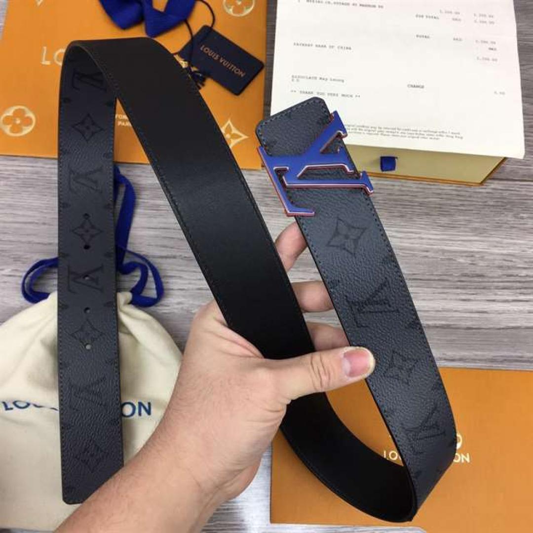 LOUIS VUITTON INITIALES 40MM REVERSIBLE MONOGRAM CANVAS BELT