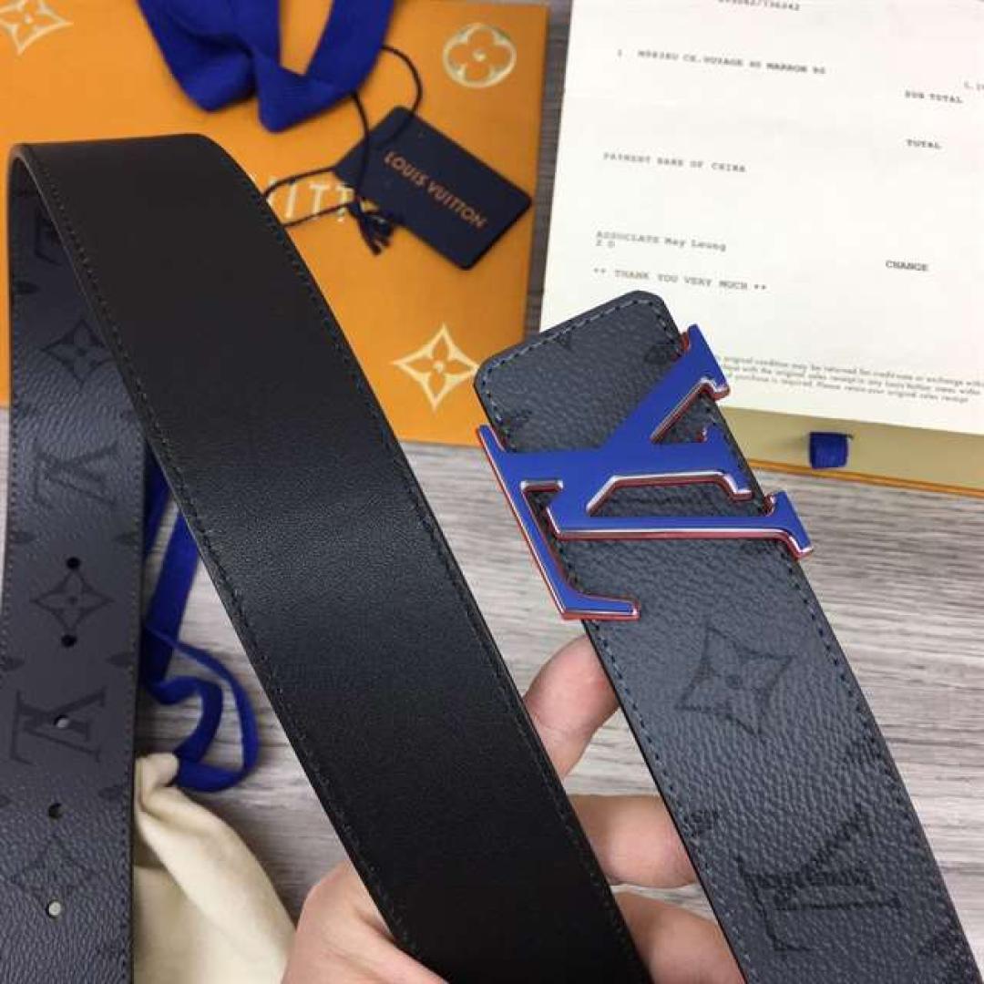 LOUIS VUITTON INITIALES 40MM REVERSIBLE MONOGRAM CANVAS BELT