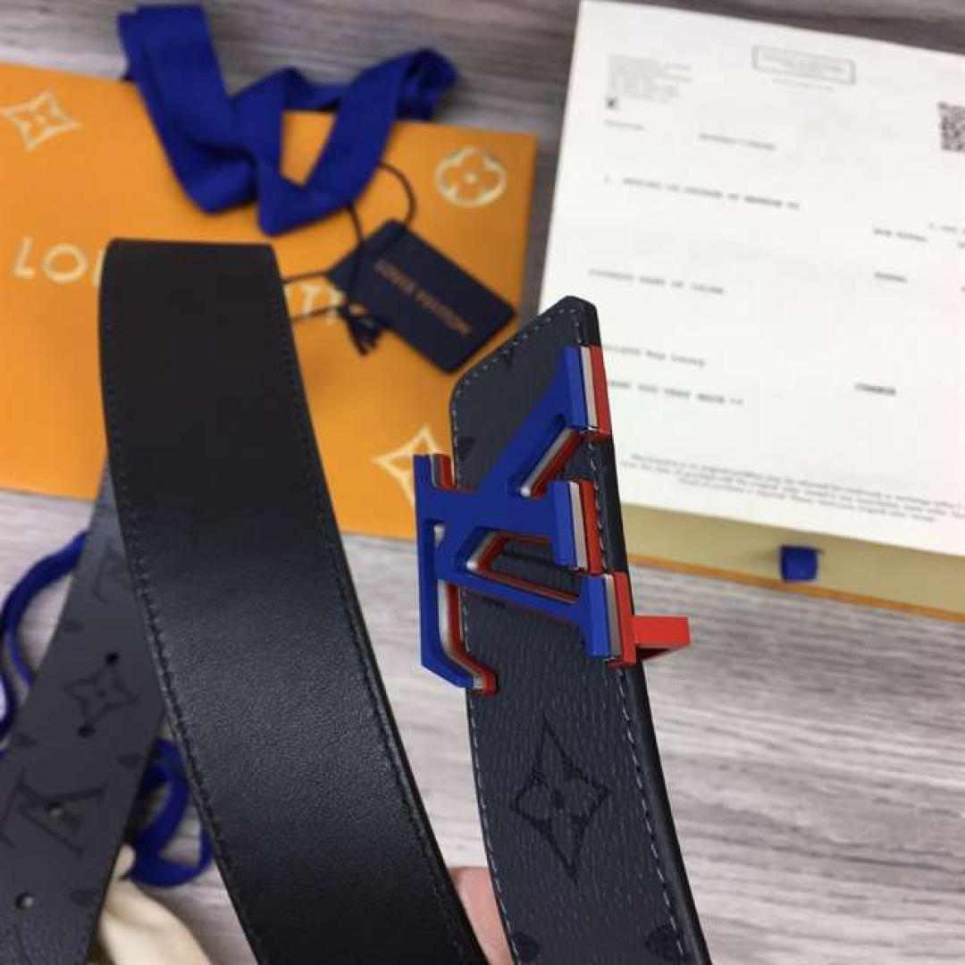 LOUIS VUITTON INITIALES 40MM REVERSIBLE MONOGRAM CANVAS BELT