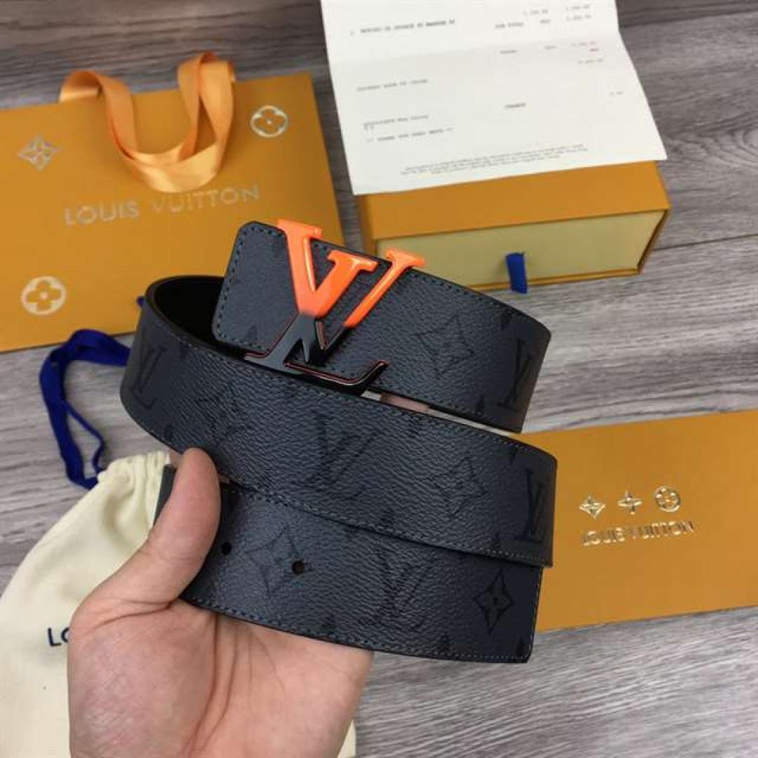 LOUIS VUITTON INITIALES 40MM REVERSIBLE MONOGRAM CANVAS BELT