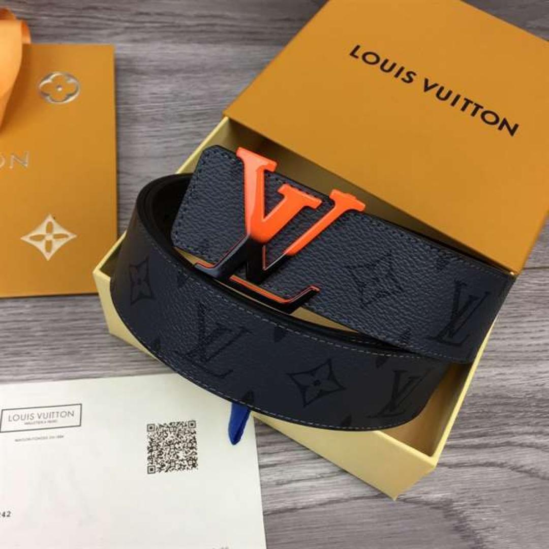 LOUIS VUITTON INITIALES 40MM REVERSIBLE MONOGRAM CANVAS BELT