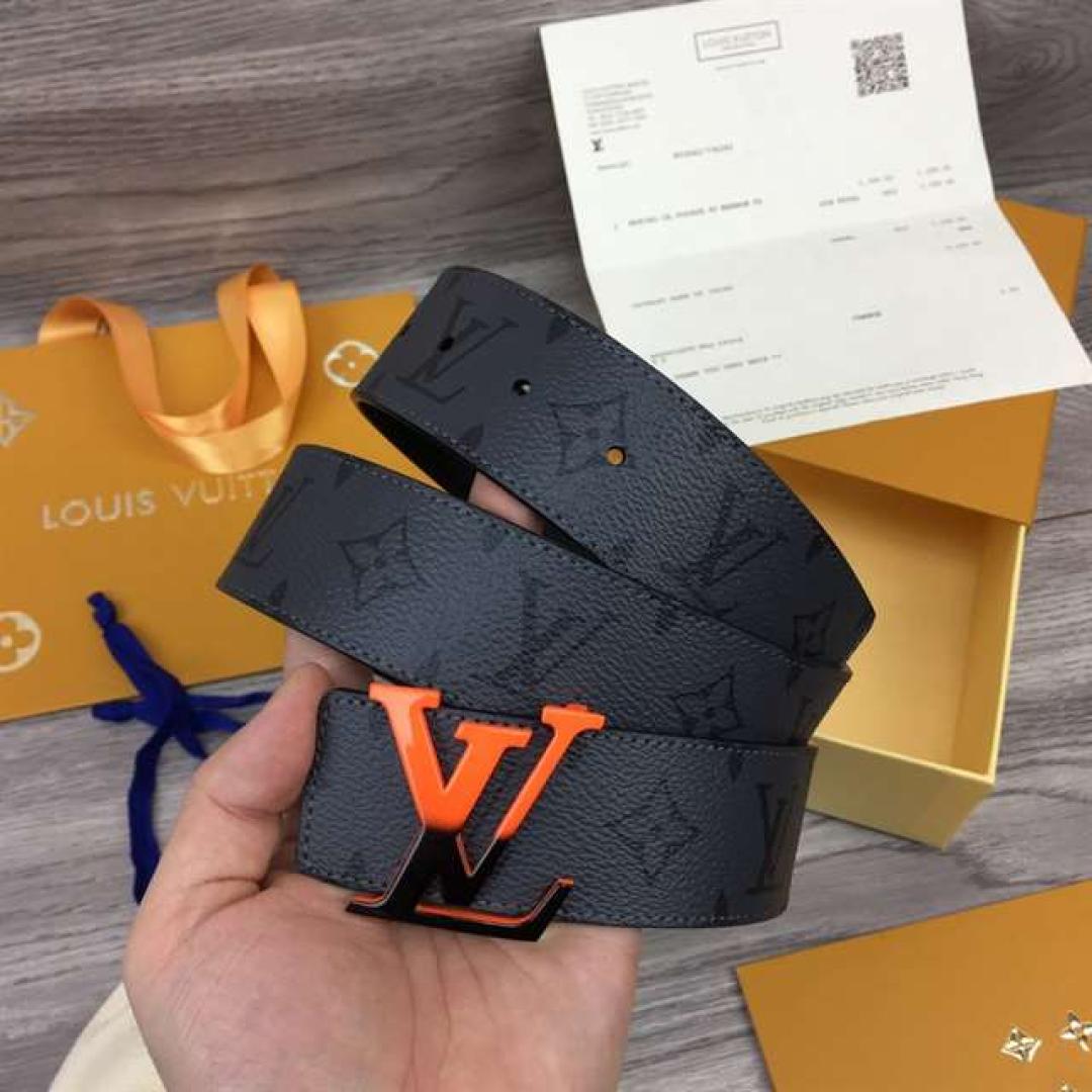 LOUIS VUITTON INITIALES 40MM REVERSIBLE MONOGRAM CANVAS BELT