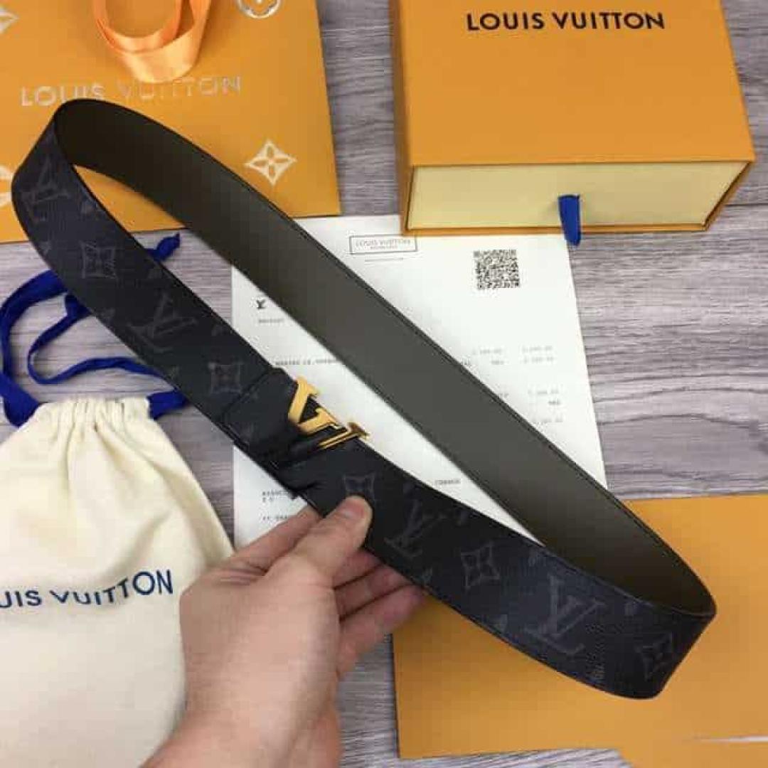 LOUIS VUITTON INITIALES 40MM REVERSIBLE MONOGRAM CANVAS BELT