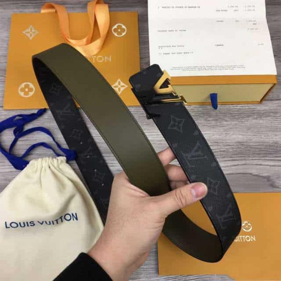 LOUIS VUITTON INITIALES 40MM REVERSIBLE MONOGRAM CANVAS BELT