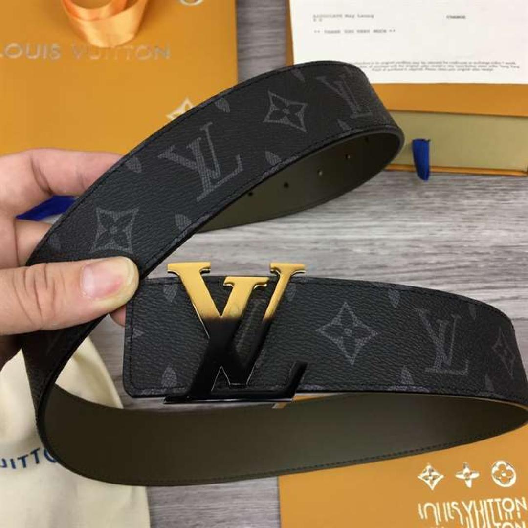 LOUIS VUITTON INITIALES 40MM REVERSIBLE MONOGRAM CANVAS BELT