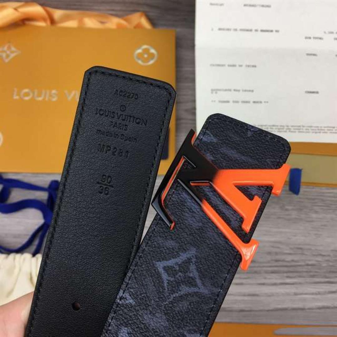LOUIS VUITTON SHAPE 40MM REVERSIBLE BELT