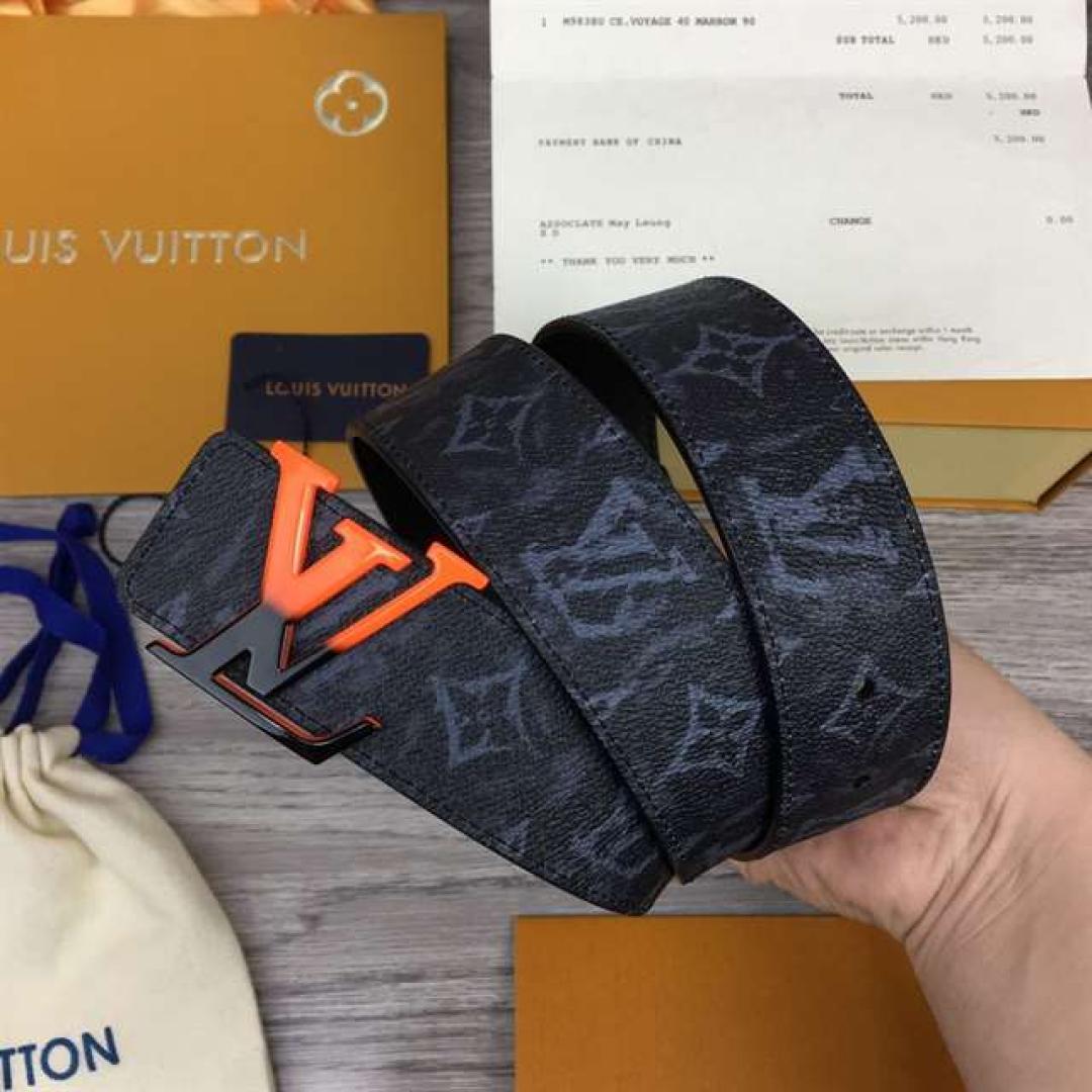 LOUIS VUITTON SHAPE 40MM REVERSIBLE BELT