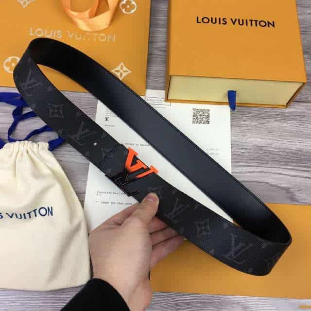 LOUIS VUITTON INITIALES 40MM REVERSIBLE MONOGRAM CANVAS BELT