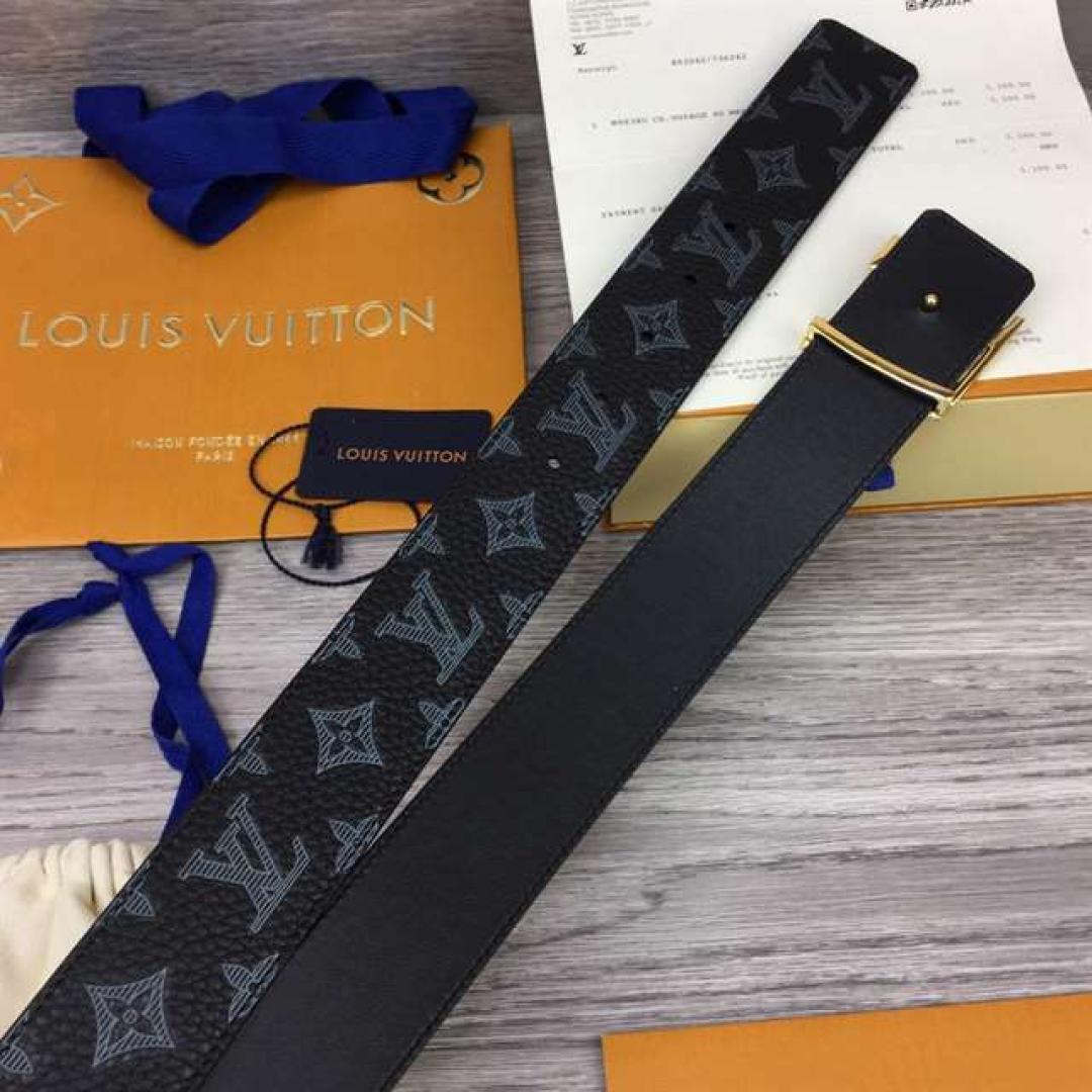 LOUIS VUITTON INITIALES 40MM REVERSIBLE MONOGRAM CANVAS BELT
