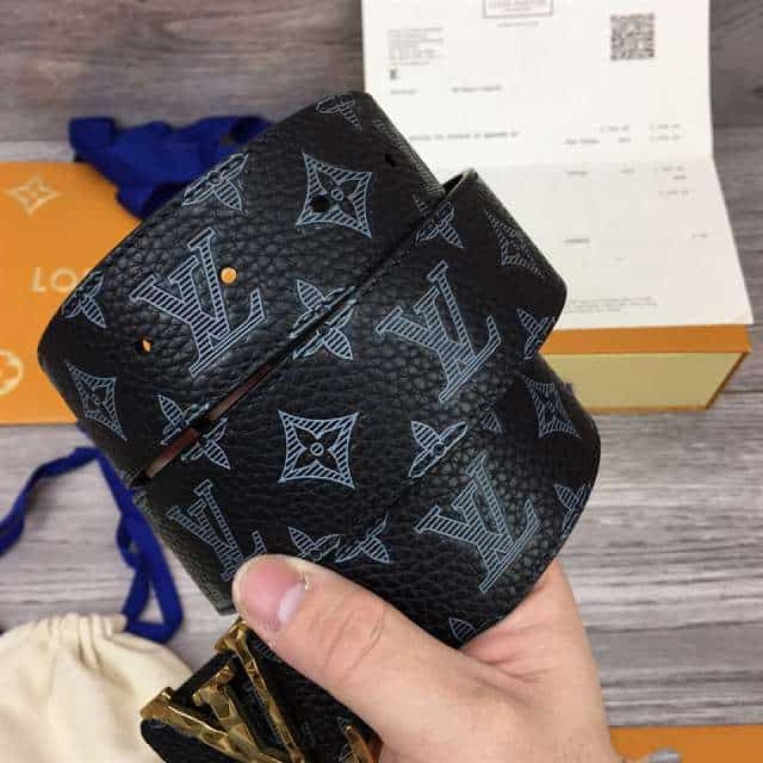 LOUIS VUITTON INITIALES 40MM REVERSIBLE MONOGRAM CANVAS BELT