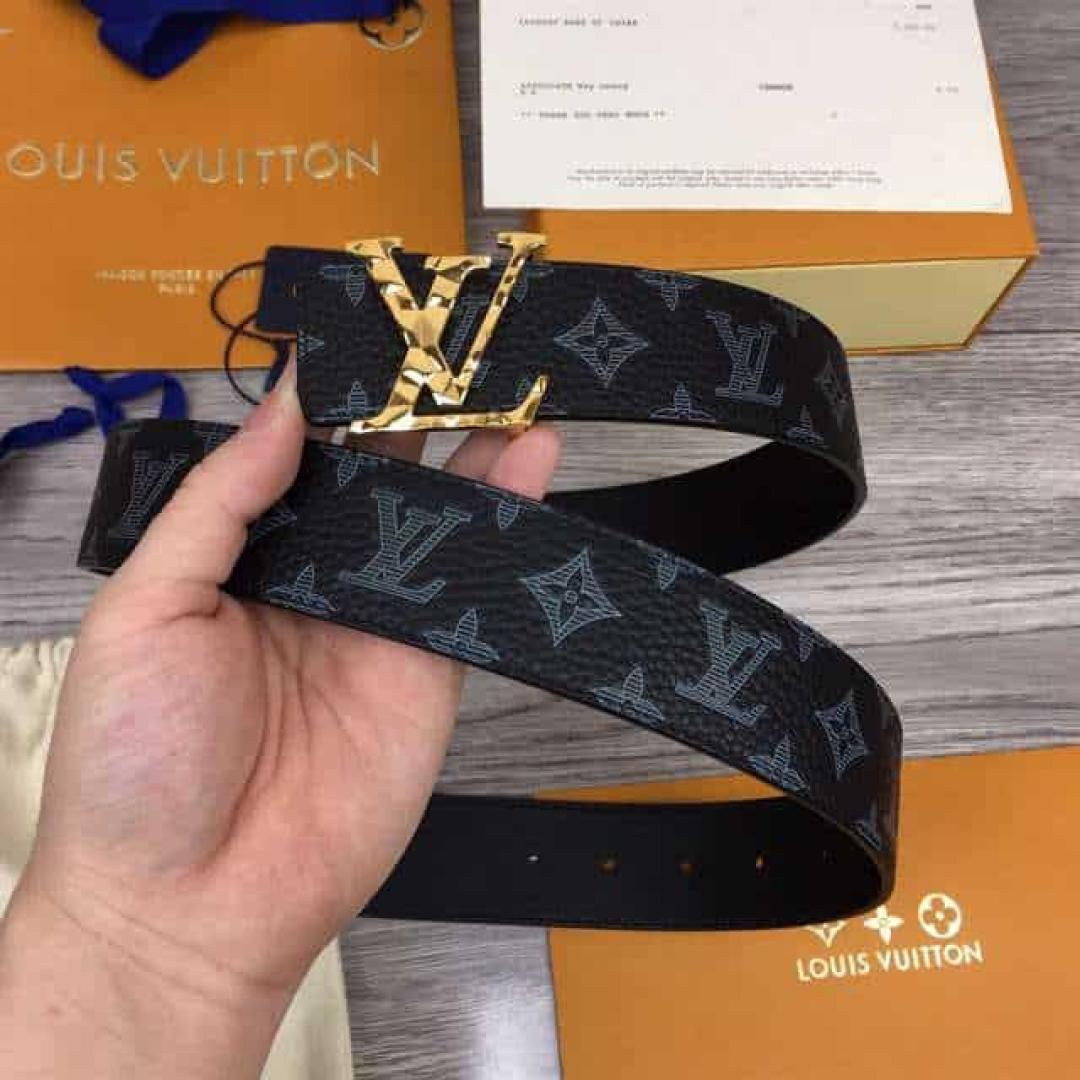 LOUIS VUITTON INITIALES 40MM REVERSIBLE MONOGRAM CANVAS BELT