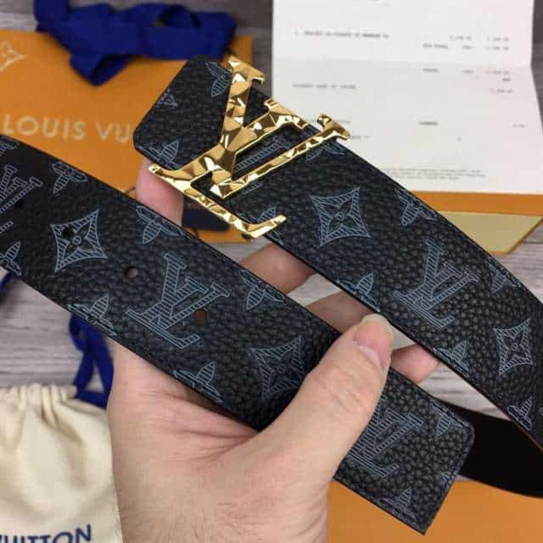 LOUIS VUITTON INITIALES 40MM REVERSIBLE MONOGRAM CANVAS BELT