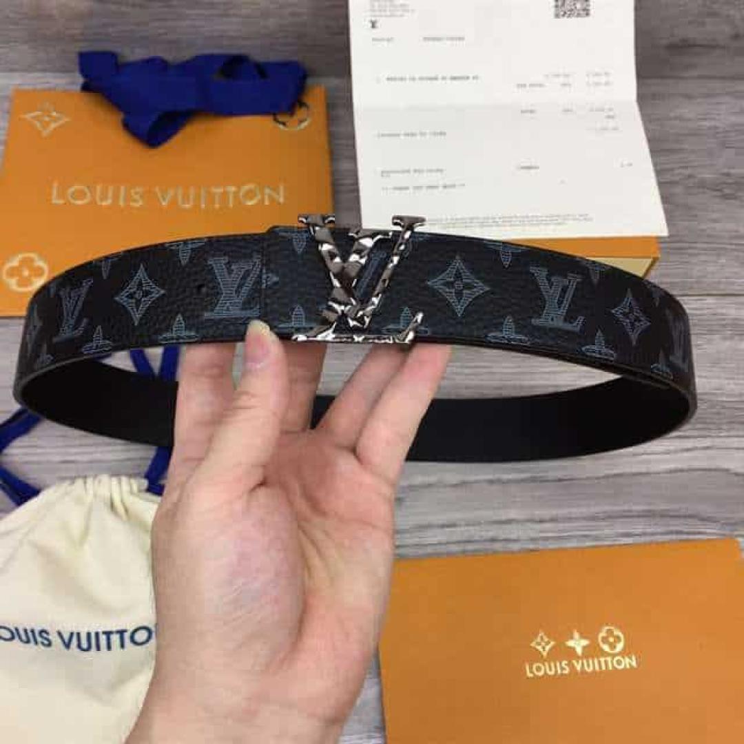 LOUIS VUITTON INITIALES 40MM REVERSIBLE MONOGRAM CANVAS BELT