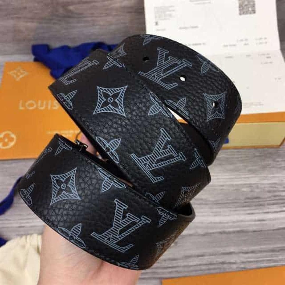 LOUIS VUITTON INITIALES 40MM REVERSIBLE MONOGRAM CANVAS BELT