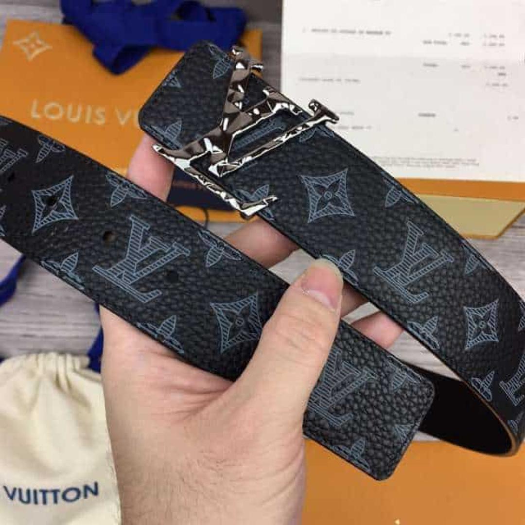 LOUIS VUITTON INITIALES 40MM REVERSIBLE MONOGRAM CANVAS BELT