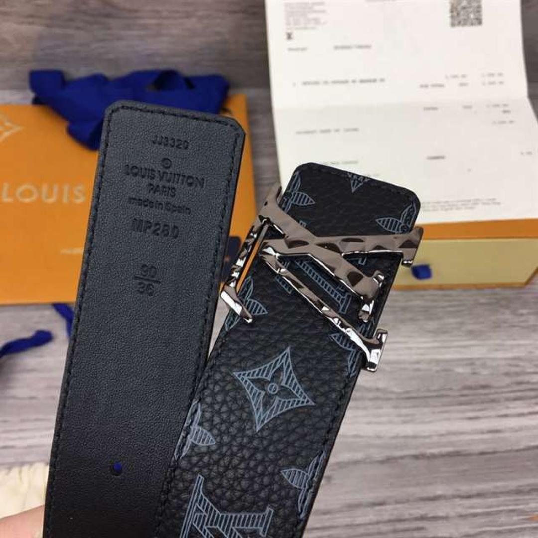 LOUIS VUITTON INITIALES 40MM REVERSIBLE MONOGRAM CANVAS BELT