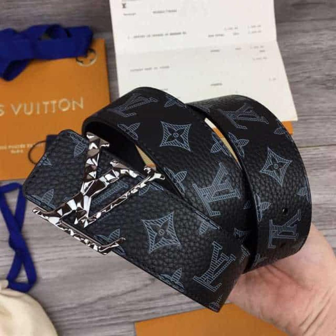 LOUIS VUITTON INITIALES 40MM REVERSIBLE MONOGRAM CANVAS BELT