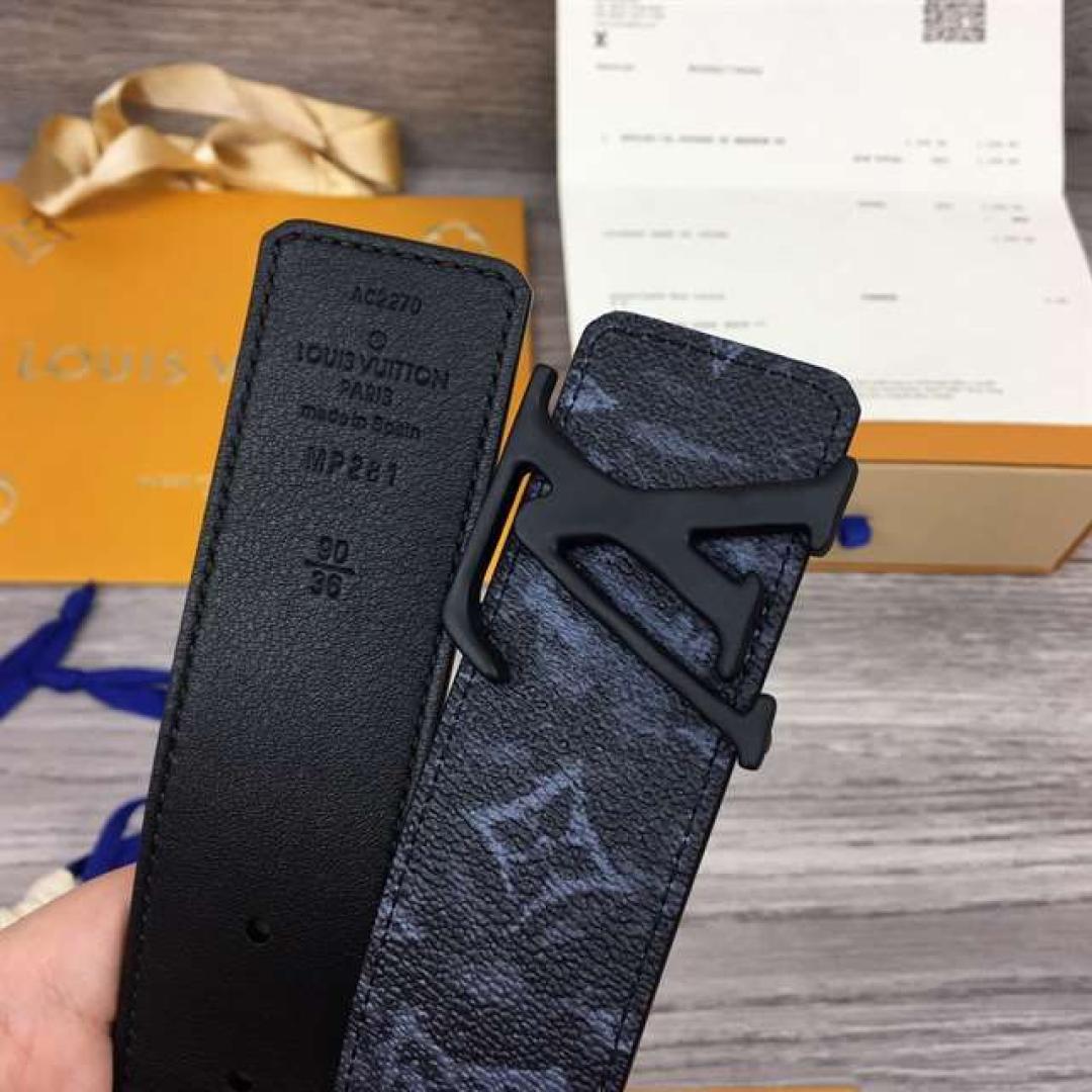 LOUIS VUITTON SHAPE 40MM REVERSIBLE BELT